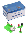 Two Pack Electromagnet Lab Kit For Electromagnetic Induction Experiments, Bell And Coil Demonstration Sets For Classroom Teaching