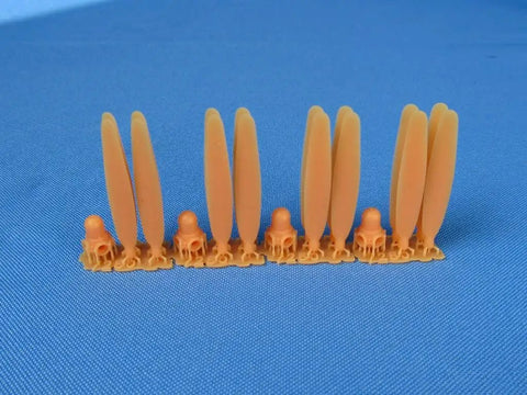 One Seventy Two Scale B24 B29 Hamilton Standard Propellers Detail Set For Model Aircraft Resin 3D Printed Unpainted Unassembled