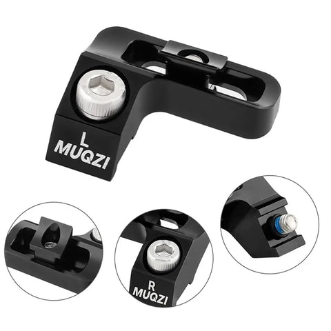 Universal Shift Brake Lever Adapter with Integrated Shifter Brakes Mount for Gravel MTB and E Bikes, close-up views