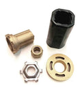 Flo Torq II Prop Hub Kit For Mercury MerCruiser Alpha Alpha One Bravo One Engines 40-60 HP 70-300 HP 2-Stroke 4-Stroke Fits Bigfoot