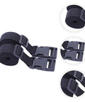 2 Pack Cargo Lashing Straps With Quick Release Buckles For Camping Gear And Luggage Securing, Heavy Duty Nylon Tie Down Straps In Black