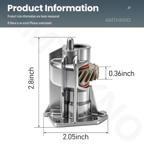 Beefed Up Worm Drive Gear And Bracket Kit With Food Grade Grease For Mixer Repair WP240309-2 Compatible With Whirlpool Maytag KitchenAid Estate JennAir Amana Hotpoint And More
