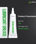 Odorless 3D Printer Lubricant Grease For Ender Series Parts And Joints 10g tube with packaging details