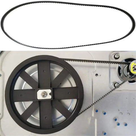 Replacement Conveyor Belt For Bread Makers 164 Teeth 492mm Perimeter Durable Rubber Drive Belt For Home Baker Kitchen Appliance Repair And Maintenance Today, 8mm wide