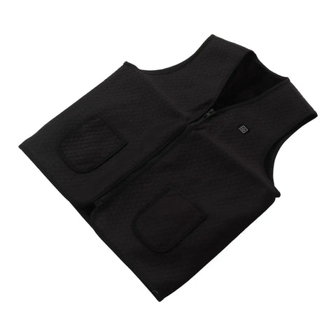 Electric Heated Vest With Three Temperature Settings Lightweight And Machine Washable Easy Care Warmth For Outdoor Work Fishing Hiking And Camping Adjustable Fit In Size M Breathable Fabric For All Day Comfort