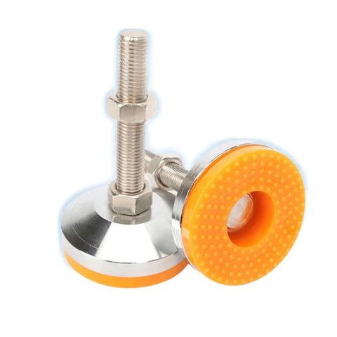 4 Pcs M16 Adjustable Furniture Leveling Feet Heavy Duty Stainless Steel Leg Supports For Tables Chairs And Cabinets