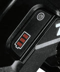 Close-up of battery indicator on 18V Sub-Compact Brushless Cordless 6-1/2 Inch Circular Saw Tool Only, Ergonomic Right-Side Blade Design, Lightweight