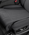 Upgrade Your Ride With The Ultimate Car Seat Leg Support Extender For Mini Cooper SE Convertible, black, ventilated mesh, leg rest.