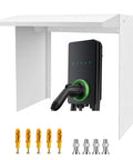 Badass EV Charger Cover Built To Handle Anything Shields Your Electric Vehicle Station From Intense Sun And Hail Universal Wall Mount Fit with installation kit.