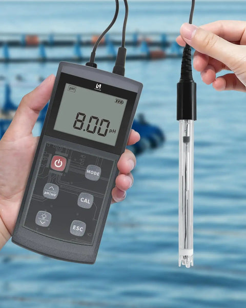 All In One Portable PH Meter With ATC And Large Backlit Display, Ultra Accurate Digital PH Tester For Drinking Water