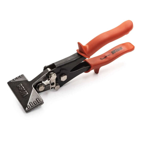 Three Inch Straight Handle Hand Seamer WS3N Pro Grade Metal Bender with durable alloy steel construction and ergonomic non-slip grips