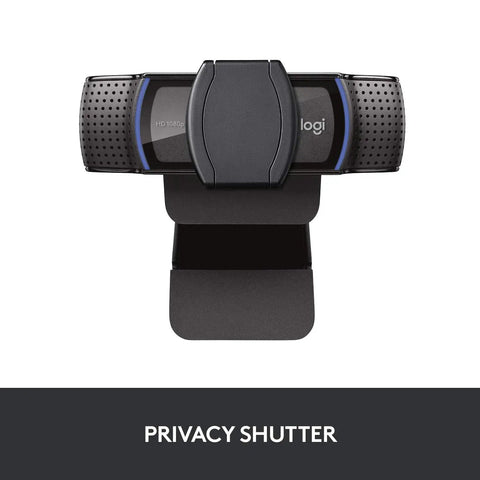 Straight Fire Top Tier HD Webcam Featuring Quick Release Privacy Shutters 1080P Full HD showing privacy shutter detail