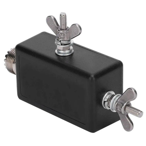 End Fed Half Wave Balun for Ham Radio, Rugged Hard Plastic Shell, 100W SSB Ready, Portable 50 Ohm Antenna Connector