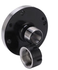 Heavy Duty 100Mm Diameter Collet Chuck Tool Holder For CNC Milling Machines Made From Super Durable Carbon Steel, black and silver design.