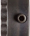 Side view of Heavy Duty Roller Chain Sprocket for 35 Chain with Hardened Teeth Type B Hub Bored to Size