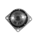 Heavy Duty Engine Water Pump For All Makes And Gm Vehicles Bulletproof Configuration with smooth metal surface and gear.