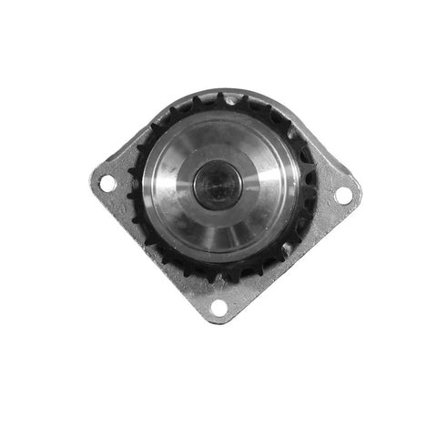 Heavy Duty Engine Water Pump For All Makes And Gm Vehicles Bulletproof Configuration with smooth metal surface and gear.