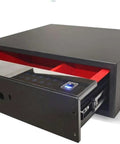 Waterproof Steel Safe With Digital Keypad And USB Backup Power, Heavy Duty Lock Box For Home, Office, And Jewelry, Rugged Security Container