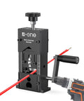 Heavy Duty Manual Wire Stripping Tool For Scrap Copper Wires 0.06 To 1.18 Inch Range With Three Feed Hole Plates Drill Compatible Cable Stripper