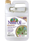 Ready To Use Neem Oil For Plants, 128 Oz bottle with label, fungicide insecticide and miticide for organic gardening.
