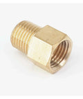 Quarter Inch BSPT Male To Quarter Inch NPT Female Brass Pipe Fitting Hex Reducer Coupler Connector Adapter For Plumbing High Flow And Leak Free