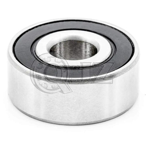 Heavy Duty 5305 2rs Double Row Angular Contact Ball Bearing With Double Rubber Seal 25mm X 62mm X 25.4mm side view in industrial setting.
