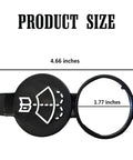 No Brainer Direct Replacement Windshield Wiper Washer Fluid Reservoir Cap Cover For Chevrolet, Buick, Cadillac, GMC OE 13227300 Compatible Size Diagram