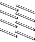 Heavy Duty Bearing Steel Dowel Pins Set, 12.5mm Long By 2mm Diameter, silver tone cylindrical pins on white background, 100-piece set