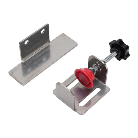 Adjustable Stainless Steel Cabinet Door Alignment Jig Tool For Pro Grade Precise Installations, Heavy Duty Locator, parts view