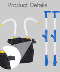Backpack Spreader Sprayer For Garden And Farm Adjustable Output with PVC double handle and large capacity bag details
