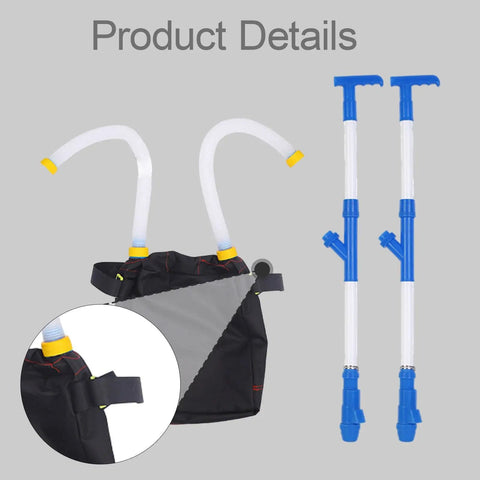 Backpack Spreader Sprayer For Garden And Farm Adjustable Output with PVC double handle and large capacity bag details