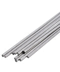 10 Pack 316L Stainless Steel Welding Rods, 1.2mm 1.6mm 2.4mm Optional, 330mm Long Electrodes in silver finish