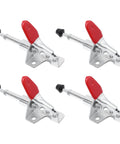 Heavy Duty Four Pack Pro Grade Push Pull Toggle Clamps With Quick Release And Straight Line Action For Fast Hold Down In Workshop