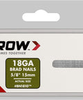 18 Gauge Steel Brad Nails For Molding Cabinets Framing Trim And Finishing 5 Eighth Inch 1000 Count Galvanized Nails Pack
