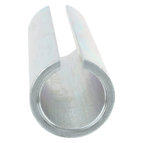 Straight Up Slick 3/4 To 1 Inch Gas Engine Pulley Crank Shaft Sleeve Adapter bore reducer bushing, metal cylinder shape.