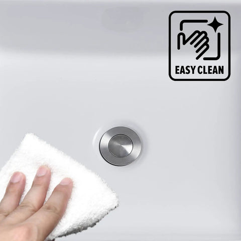Cleaning a Rectangular White Ceramic Vessel Sink for Bathrooms 16 By 12 Inches Sleek Modern Farmhouse Above Counter Basin