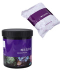 Instant Clear Aquarium Glue For Fish Tanks 28 Oz Pro Grade Adhesive Safe For Fish Plants And Water Dries Hard And Inert Non Toxic Bond For Decorations And Live Rock Color. Purple jar and refill bag.