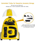 Heavy Duty Hardcore Steam Cleaner 1500W Straight Up Chemical Free Deep Cleaning Beast with detachable trolley for storage.