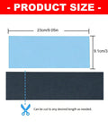 Heavy Duty Sandpaper Sheets For Wood And Metal Projects Super Grippy Silicon Carbide Grip, sizes 23cm x 9.1cm, cuttable for custom use.