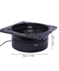 Explosion Proof 16 Inch Industrial Ventilation Fan For Spray Booths And Workshops Heavy Duty 750W Axial Flow Exhaust Blower