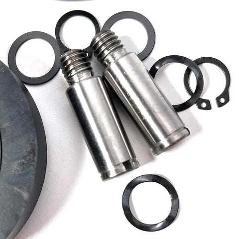 Universal Dryer Drum Roller Kit Replacement For Speed Queen RB170002 510708 And Alliance Dryers with metal axles and washers