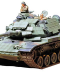 One Thirty Fifth Scale US Marine M60A1 Tank Plastic Model Kit Highly Detailed Static Display Armor Model For Military History Buffs