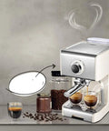 Pro Style Espresso Pump Coffee Machine Semi Automatic For Home Use With 20 Bar Pressure And Built In Milk Frother High Power 1250W