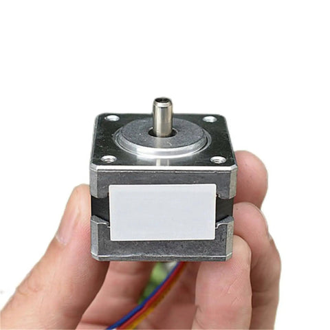 35mm Frame Nema 14 Stepper Motor 0.19A 12V 0.1N.m 61 Ohm Two Phase Four Wire Hybrid For CNC Machines And 3D Printers, 5mm shaft