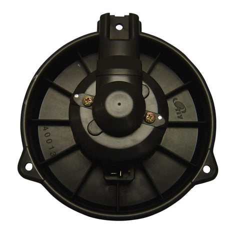 Heavy Duty Blower Motor Assembly For Honda Accord 94 Through 97 And Civic 96 Through 00 back view showing motor design and plug.