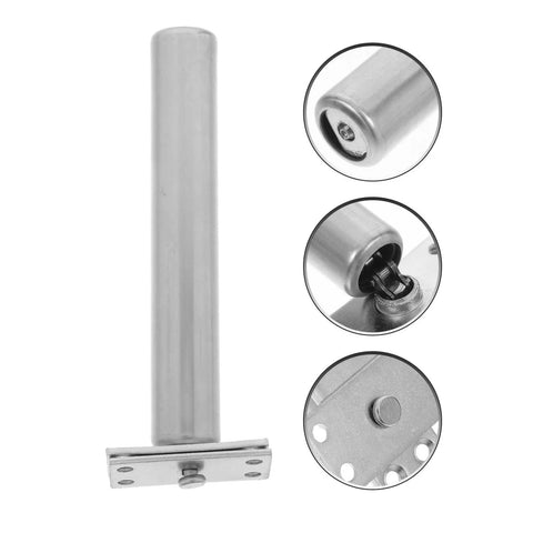 Adjustable Spring Door Closer For Home And Residential Doors No More Slamming Doors Automatic Closing Device in Silver Chrome Finish