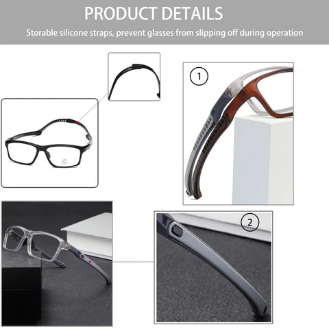 Pack Of Five Ultralight Safety Glasses With Detachable Side Shields And Anti Fog Lenses Delivers Beefy Grind Protection While Anti Scratch Lenses Keep Your Sight Crisp And Legit For Men And Women Seeking Beast Mode Comfort Through Every Daily Hustle