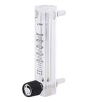 Colorful Acrylic Oxygen Flow Meter 3 To 30 LPM With Control Valve Adjustable Oxygen Flow For Industrial Use Oxygen Bar And Hospital Settings Easy To Read Durable LZQ 7 acrylic flow meter with 3-30 LPM scale and control knob