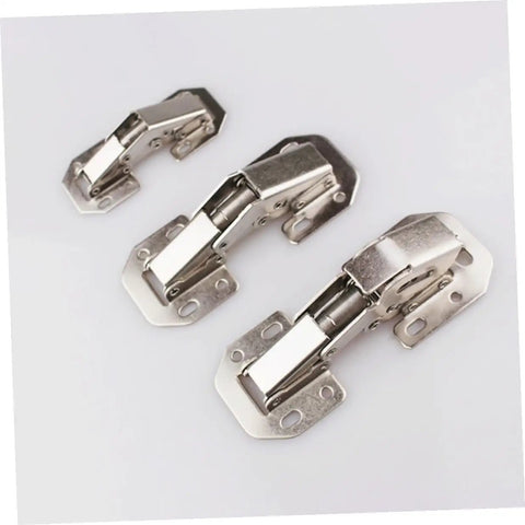 4 Inch Soft Close Damping Cabinet Hinges Set Of 4 For Kitchen And Closet Furniture Stainless Steel Wardrobe Door Hinges Rust Proof Hidden Design Tough As Nails Build For Cabinets