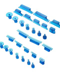 DIY Friendly Auto Body Dent Puller Kit Pro Grade Sheet Metal Suction Cup Dent Repair Tool Set 30pcs components in blue